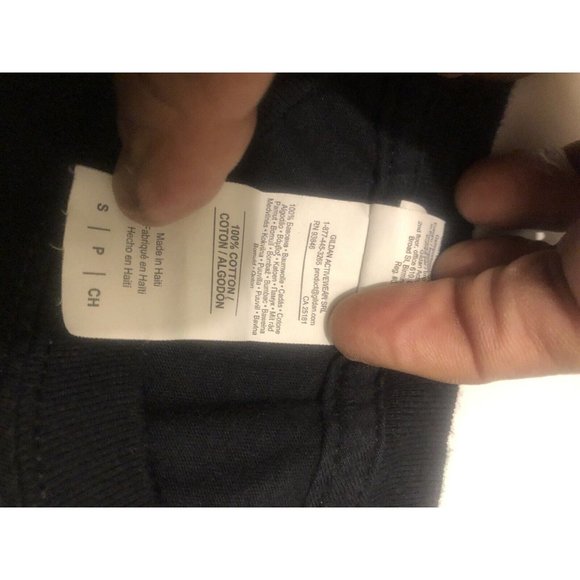 Anytime Any Place Shirt Mens Small Black Short Sleeve - Picture 7 of 7